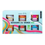 COFFRET 6 BOISSONS DU MONDE BIO 2022