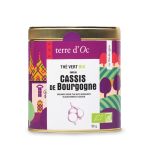 BOITE THE VERT CASSIS DE BOURGOGNE