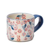 MUG FLEURS ANSE BLEUE