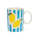 MUG RAYURES CITRONS 500ML