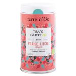 TISANE FRAISE LITCHI BASILIC