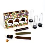 3 CRAYONS A TAILLER TRUFFE BASILIC CEPE
