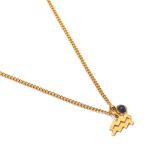 COLLIER ASTRO SODALITE VERSEAU 24