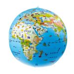 GLOBE GONFLABLE ANIMAUX 50 CM