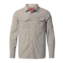 Chemise Craghoppers Homme XL – Verte – Nosilife Manches Longues Anti-insectes