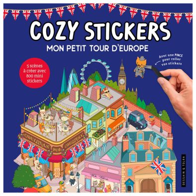 COZY STICKERS PETIT TOUR EUROPE NO RETUR