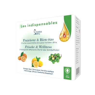 Aromasan "Les indispensables" coffret Fra&icirc;cheur & Bien-&ecirc;tre