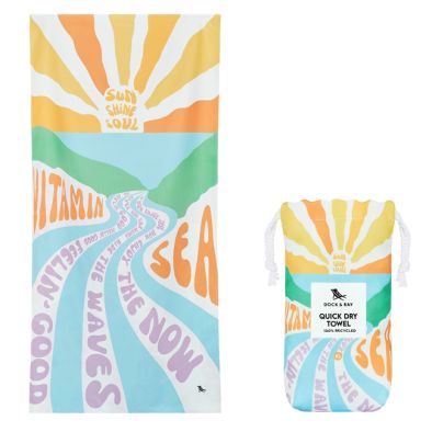 SERVIETTE MICROFIBRE XL VITAMIN SEA