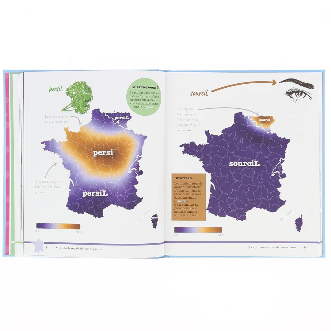 Atlas du français de nos régions • Nature & Découvertes Suisse