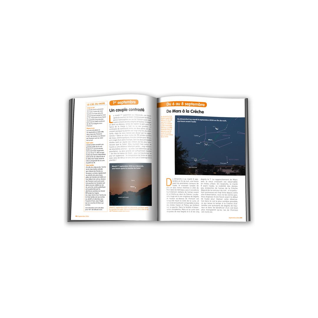 Le Ciel à l'oeil nu en 2026 • Nature & Découvertes Suisse — free download