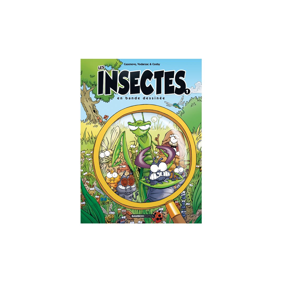 Les insectes en BD Tome 1 • Nature & Découvertes Suisse