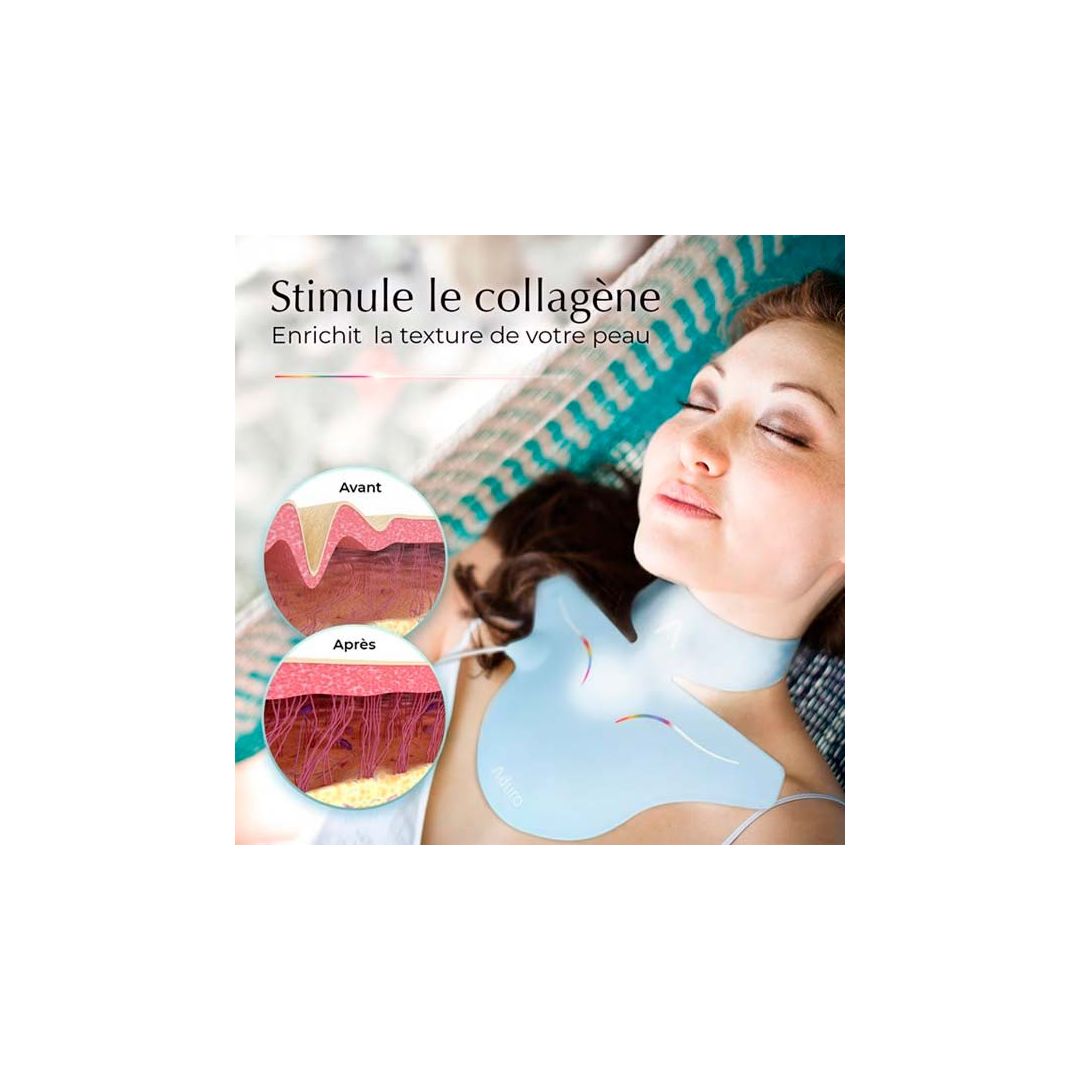 Masque LED ADURO EY-20AC - Soin Du Visage Luminothérapie, Neuf Sous Emballage