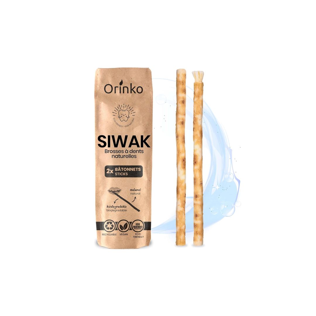 Brosse à Dents Naturelle Bio En Racine De Souak - Neuf Sans Emballage
