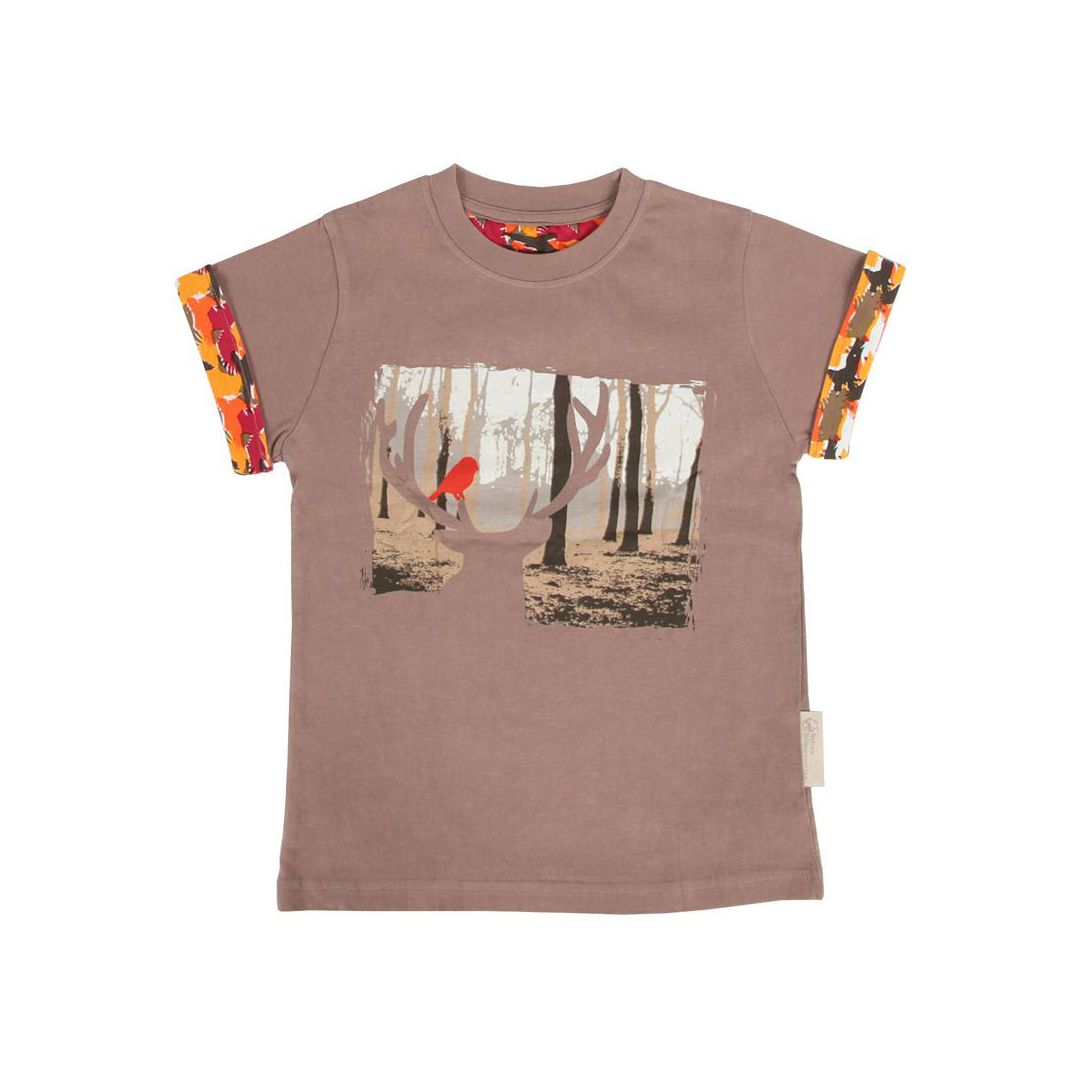 Teeshirt en coton bio taupe • Nature & Découvertes Suisse