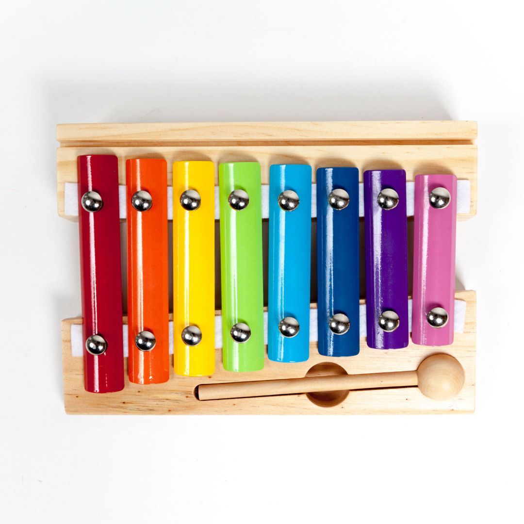 Xylophone 8 tons avec 10 partitions • Nature & Découvertes Suisse