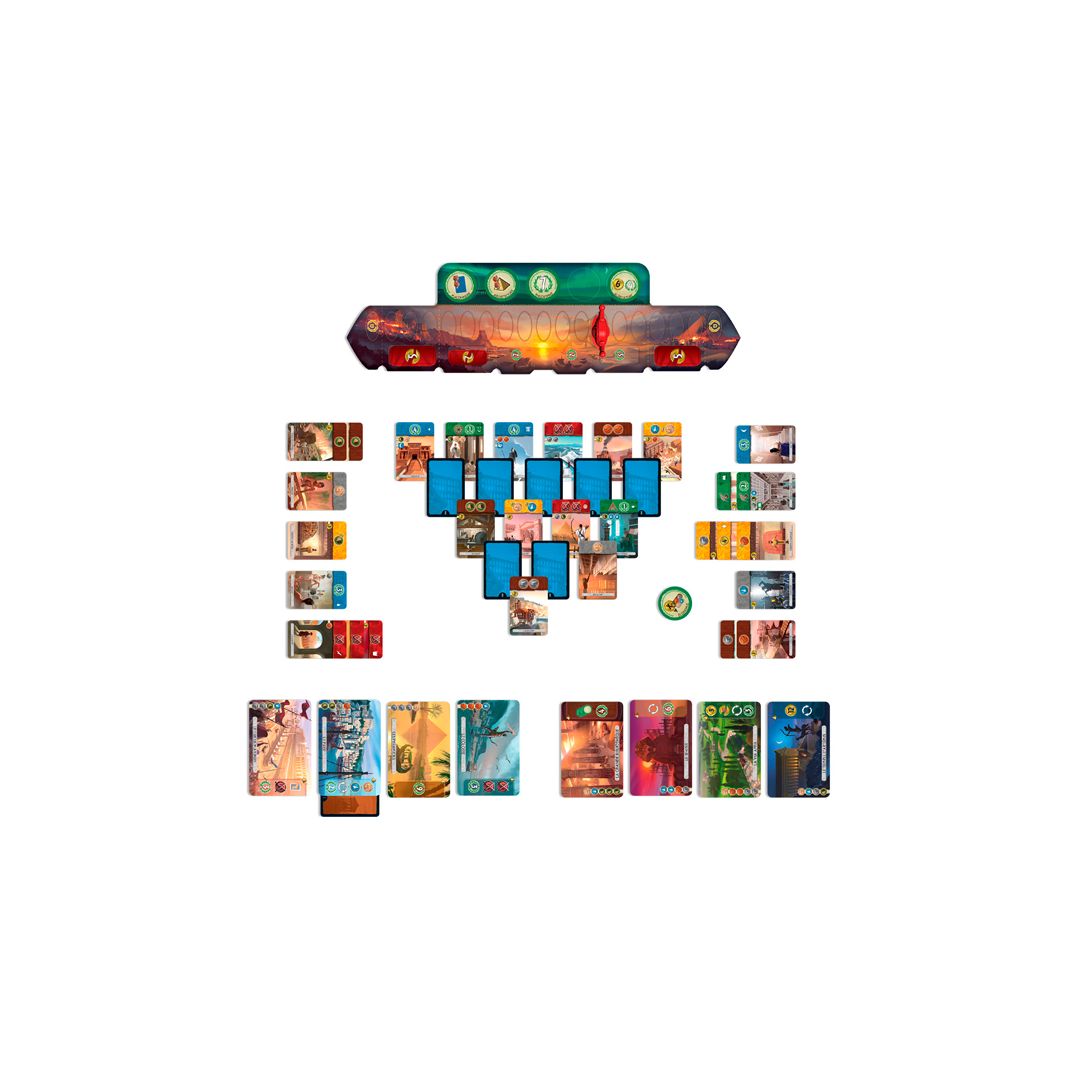 Jeu 7 Wonders – Ancienne édition 2010/11, Jeu De Base Repos, Stratégie, Spiel Des Jahres