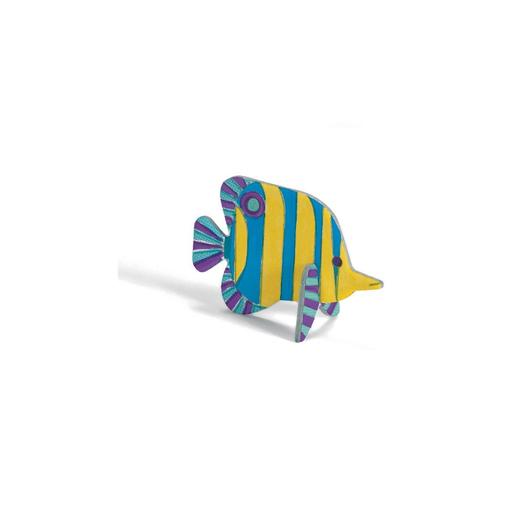 Kit Créatif - JANOD - 4 Animaux Marins en Papier 3D - Les Ateliers du