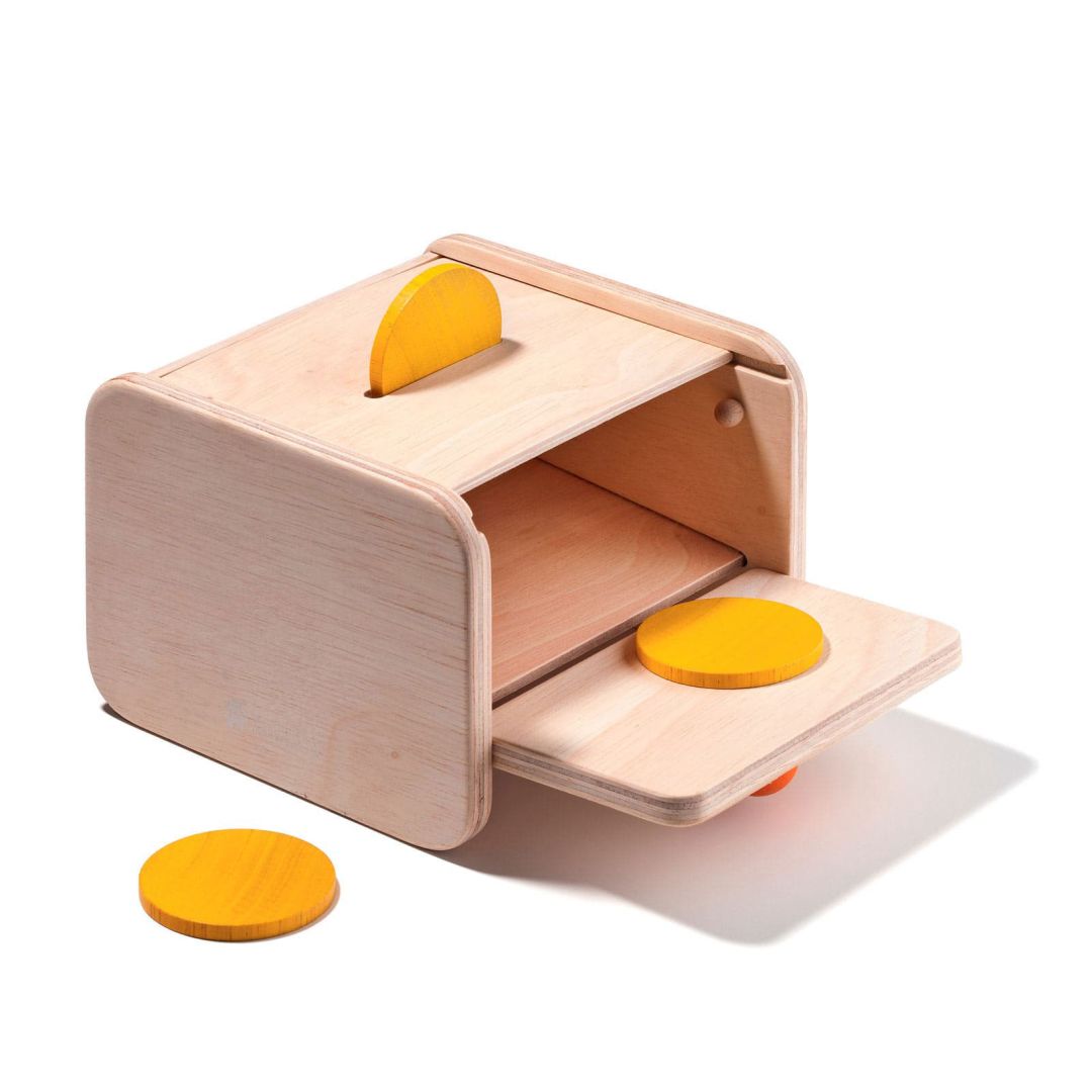 Sueseip Montessori Lot de 4 jouets pour bébés de 6 à 12 mois, comprend