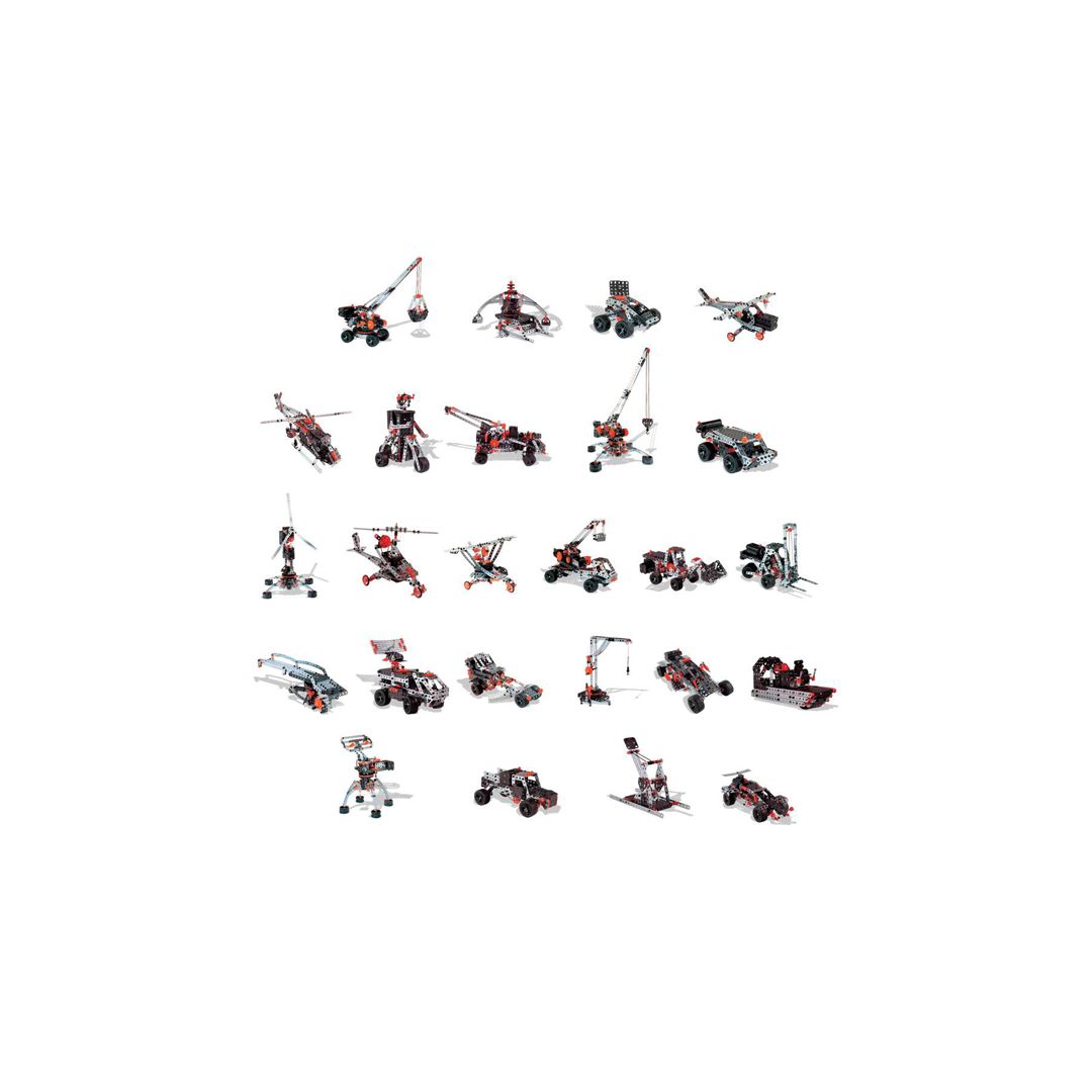 Meccano Bandai Supercar 25 En 1 - Coffret Construction 347 Pièces Avec Moteur 6V, LED Et Outils - 25 Modèles De Voitures à Assembler - Jouet Enfant Dès 10 Ans