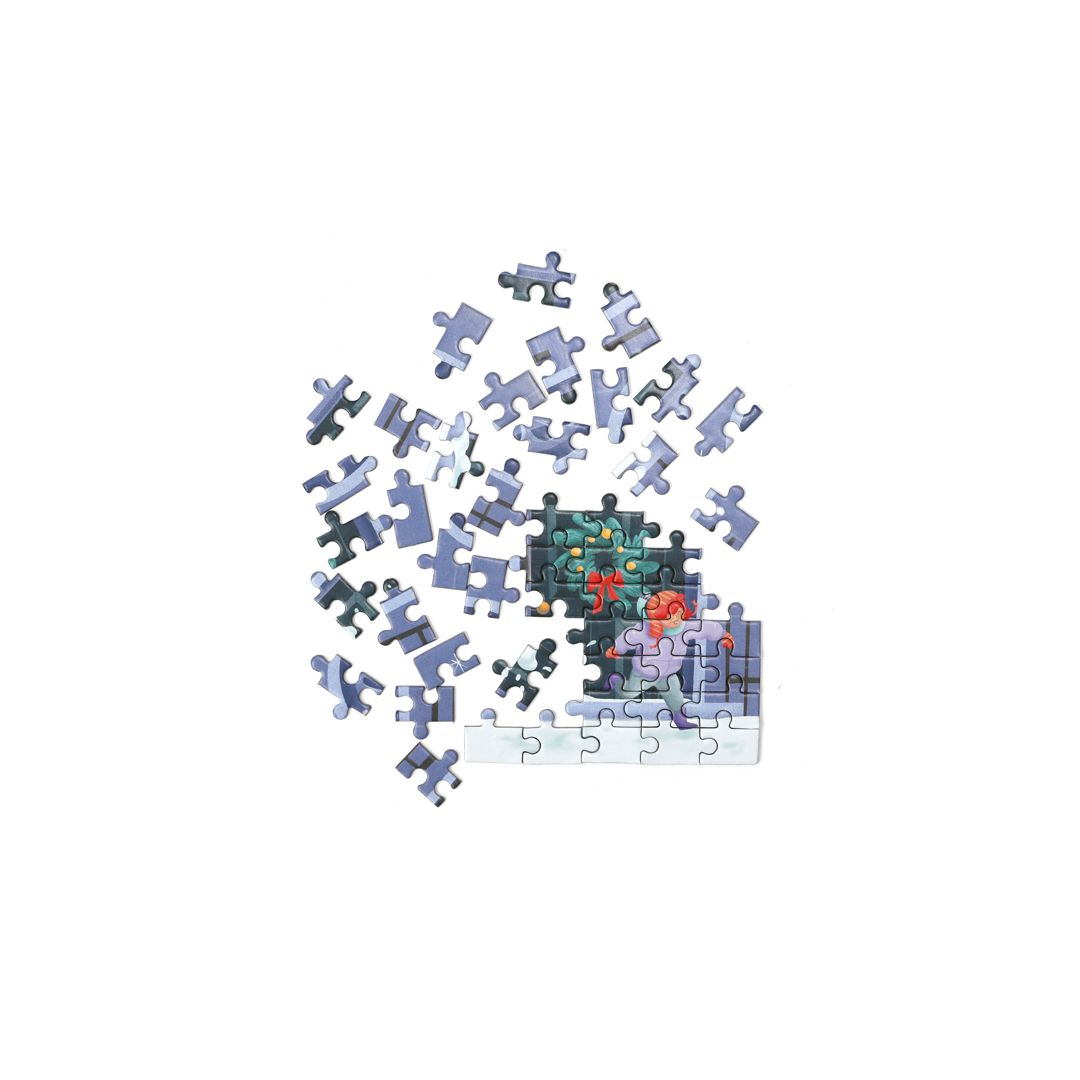 Calendrier De L'Avent Casse-Tête 2025 - 24 Puzzles En Métal Et Bois