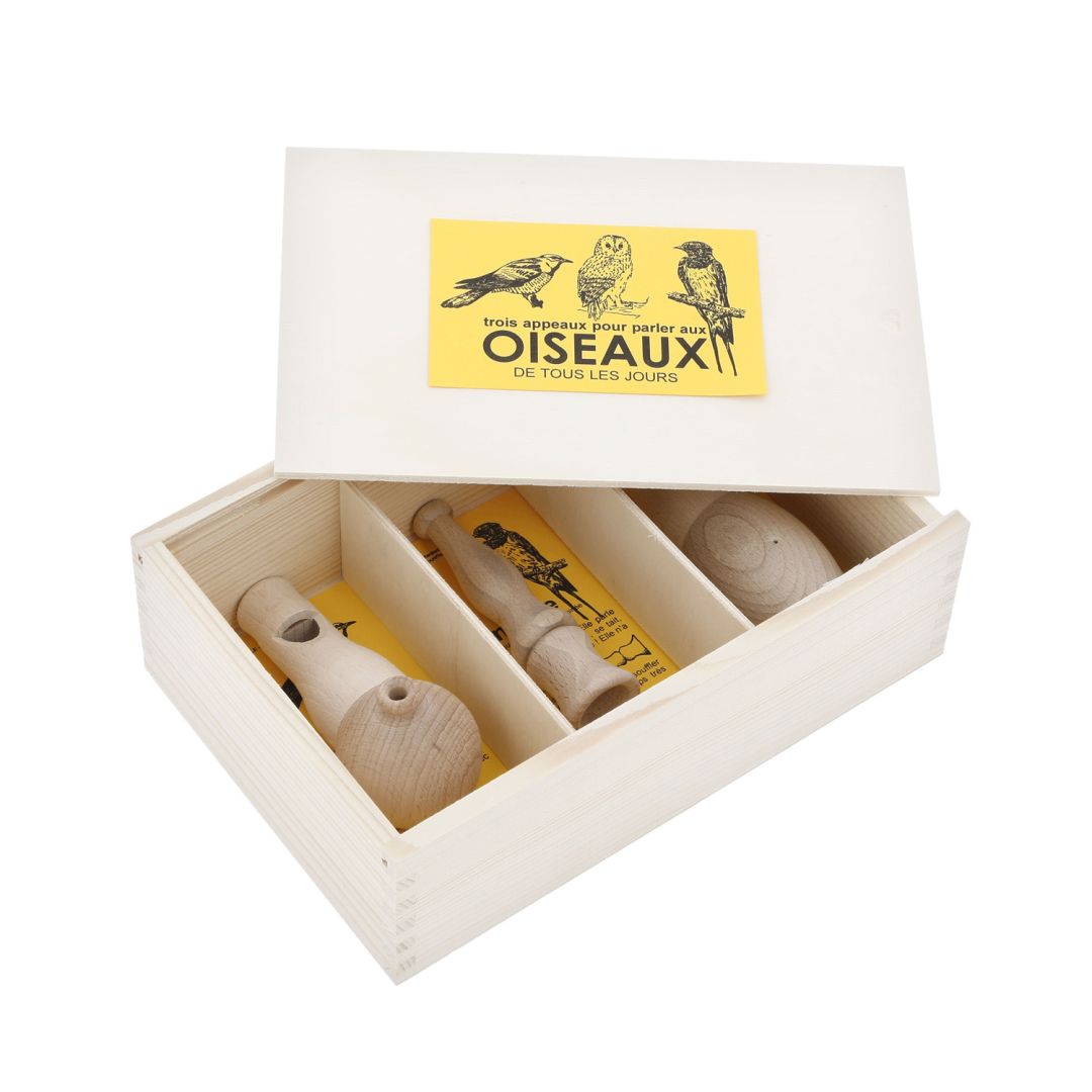 Lot De 3 Appeaux Pour Chasse Aux Oiseaux : Faisan Et Caille - Occasion