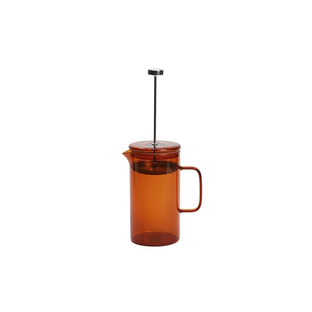 Cafetière à Piston 1 Litre – Portable Anti-Goutte, Verre Trempé, Pour Maison, Bureau, Camping